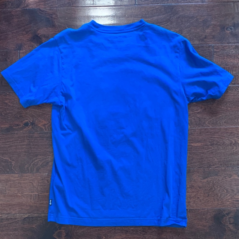 Boys 18-20 XL Psycho Bunny Blue Tee with Red Bunny Skull - Picture 4 of 4